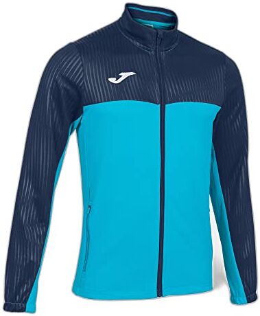 Joma Montreal Giacca, Uomo, Blu (Turchese Fluorescente/Marino), XS