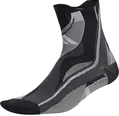 Adidas , Performance Designed For Sport Graphic Socks, Calzini, Black/Black/Grey Two, S, Unisex-Adult