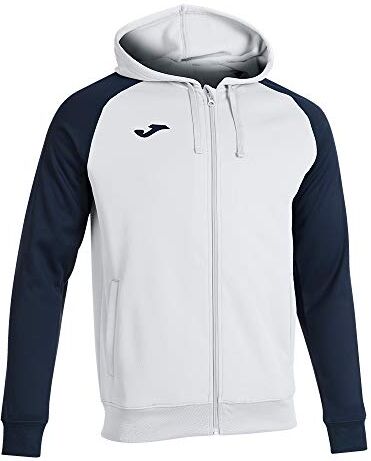 Joma 101967.203.S Giacca con Cappuccio Academy Iv, Navy Bianco