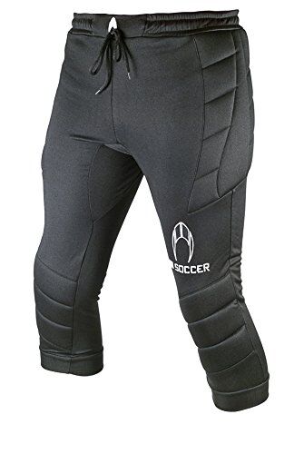HO Soccer Pant. Pirata PORTERO Trousers 3/4 Logo SR Color: Black Talla: XXL