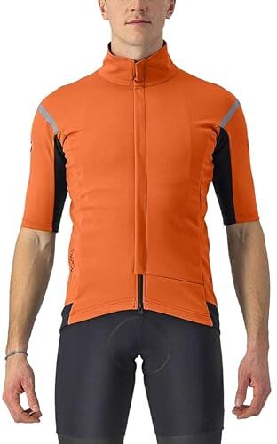 CASTELLI GABBA RoS 2 Giacca UOMO RED ORANGE/DARK GRAY Taglia L