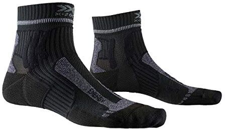 X-Socks Marathon Energy Socks, Calzini da Corsa Unisex-Adulto, Opal Black, 39-41