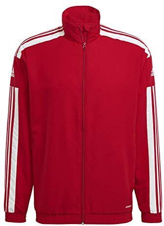 Adidas Squadra 21 Presentation Track Tracksuit Jacket, Giacca Uomo, Team Power Red/White, XS