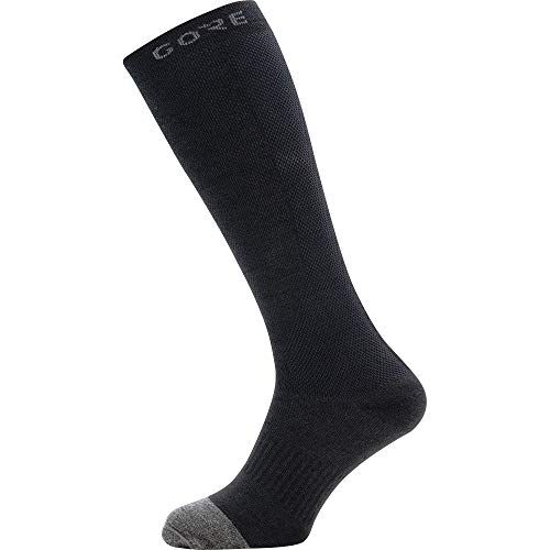 GORE WEAR GOREWEAR M Thermo Calze lunghe, Nero/Grigio Grafite, 41-43