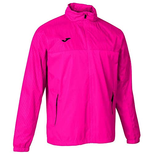 Joma Giacca Impermeabile Montreal, Rosa Fluo, XXS Uomo