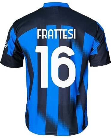 Inter Replica Maglia Home Kit 2023-2024, Unisex-Adulto, NeroAzzurro, 8 Anni