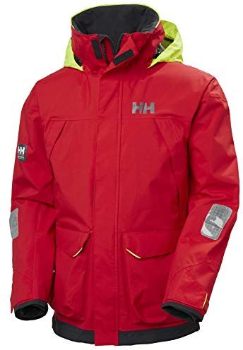 Helly Hansen Pier Jacket, Veste Uomo, Alert Red, 2XL