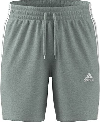 Adidas M 3S SJ 7 SHO Pantaloncini Uomo Medium Grey Heather/White Taglia S