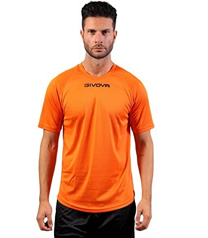 GIVOVA Shirt One MICROFORATA Arancio