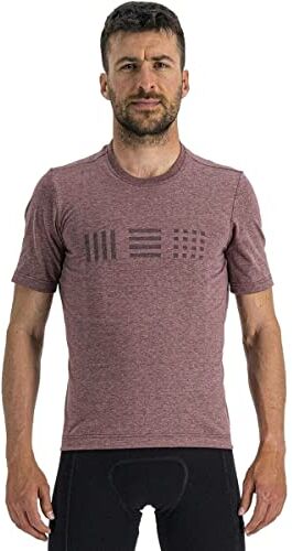 Sportful GIARA Tee, Maglietta Uomo, Red Wine, XL