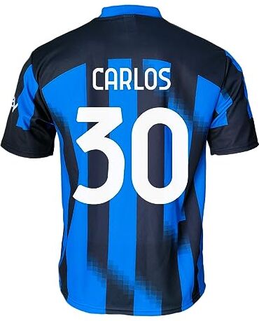 Inter Replica Maglia Home Kit 2023-2024, Unisex-Adulto, NeroAzzurro, L