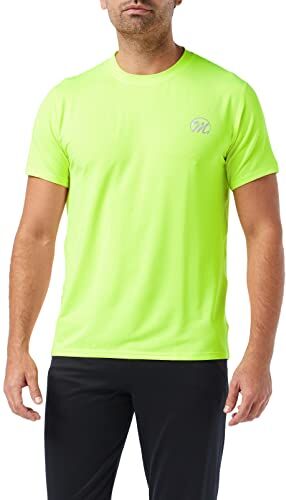 MEETWEE Maglietta Uomo, Maglia a Manica Corta Asciugatura Rapida Fitness T-Shirt da Sport per Corsa Palestra Fitness (Green, L)