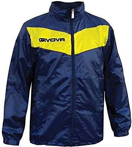 GIVOVA RAIN SCUDO CON MESH BLU/GIALLO