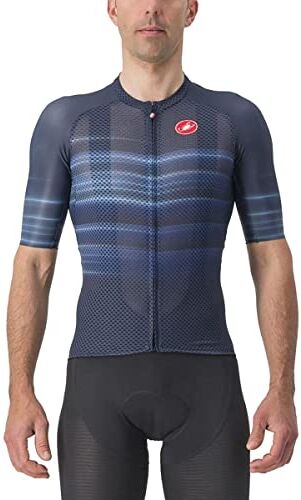 CASTELLI Climber's 3.0 SL2 Jersey, Maglietta da Ciclismo Uomo, Blu (Belgian Blue)