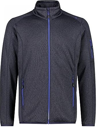 CMP Giacca in Knit-Tech da uomo, B.Blue-Light Blue, 58