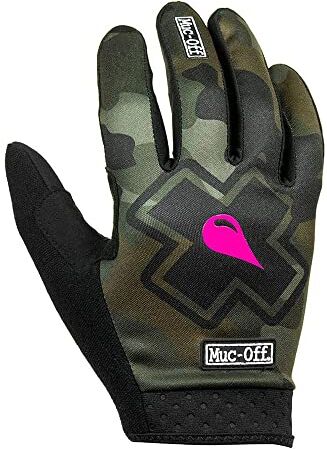 Muc-Off MTB Gloves Camo, Taglia XS, Guanti da Ciclismo Unisex Adulto, Camufarre