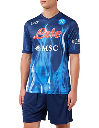 SSC NAPOLI , Maglia Gara Third 2021/2022, Blu, M