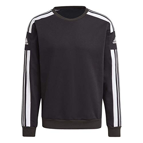 Adidas Squadra 21 Sweatshirt, Felpa Uomo, Nero, XS