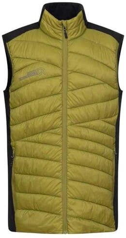 Rock Experience LANCELOT HYBRID MAN VEST UOMO Giacca 2293 CARDAMOM SEED+0208 CAVIAR XXL