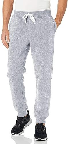 Southpole 1570 Basic Active Fleece Jogger Pantaloni della Tuta Pile da Uomo, Grigio Erica, 4XL