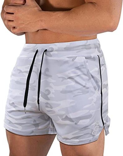 Superora Pantaloncini da Running Uomo Pantalone Corto Sportivo Uomo Short Pantaloncini da Asciugatura Rapida Traspirante Outdoor