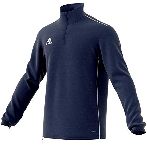 Adidas Maglia da Allenamento Core 18, Calcio Uomo, Dark Blue/White, L