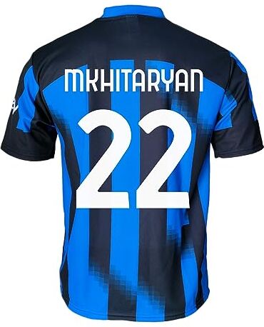 Inter Replica Maglia Home Kit 2023-2024, Unisex-Adulto, NeroAzzurro, 8 Anni