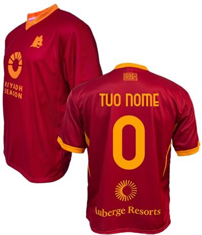 AS Roma ZeroPlayer  Replica Maglia Home Kit 2023-2024 6 Anni