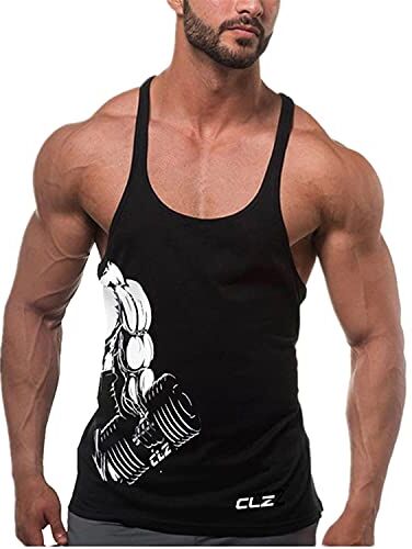 Cabeen Uomo Palestra Canotta Bodybuilding Canottiera Maglie Sportive Senza Maniche Gym Fitness Tank Top