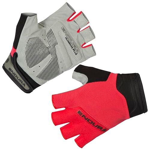 ENDURA Hummvee Plus Mitt II Ciclismo Guanto per Uomo, Rosso, XS