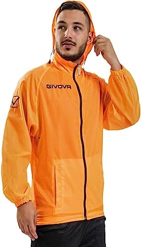 GIVOVA RAIN BASICO ARANCIO FLUO