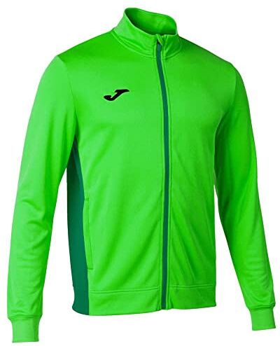 Joma Giacca Winner II, Verde Fluo, 4XS Uomo