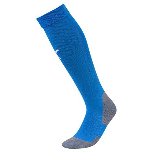 Puma Team Liga Socks Core Calzettoni da Calcio, Blu (Electric Blue Lemonade/White), 47-49 Uomo