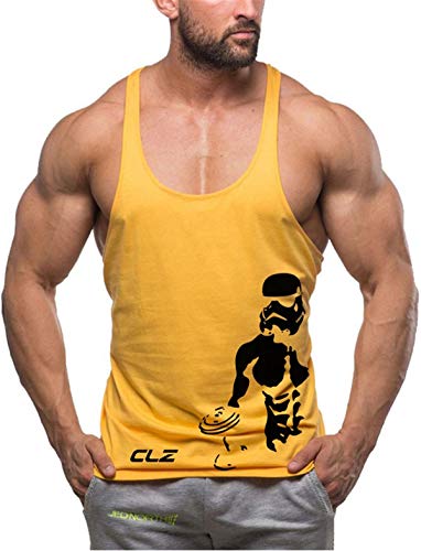 Cabeen Uomo Palestra Canotta Bodybuilding Canottiera Maglie Sportive Senza Maniche Gym Fitness Tank Top