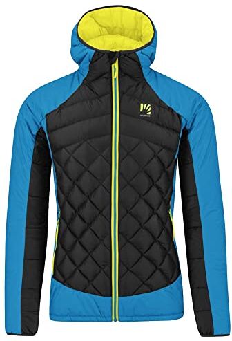 KARPOS LASTEI ACTIVE PL.JKT Giacca Uomo BLACK/BLUE JEWEL Taglia S