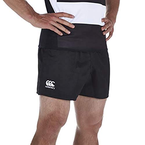 Canterbury , Professional Polyester Rugby, Pantaloncini, Uomo, Nero, 4XL