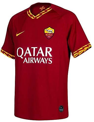 Nike Maglia da calcio da uomo AS Roma Home 2019/20, Marrone, Large