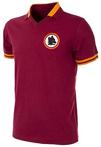 AS Roma , 1978-79 Retro Football Unisex – Adulto, Black/Red, XL