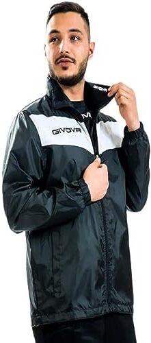 GIVOVA , Rain Scudo Unisex – Adulto, Nero/Bianco, 3XL