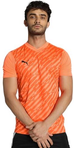 Puma teamULTIMATE Jersey, Maglietta Men's, Agrumi Fluo, XXL