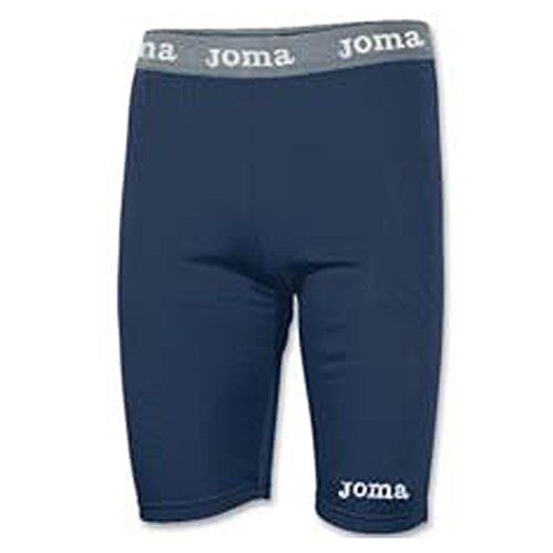 Joma Fleece Pantaloncini Termici, Navy Blue (Marino), XS