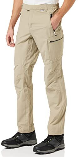 Regatta Highton Water Repellent Multi Pocket Active Hiking, Pants Men, Pergamena, 42