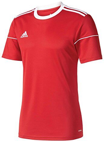 Adidas Maglia Squadra 17, Calcio Uomo, Power Red/White, XS