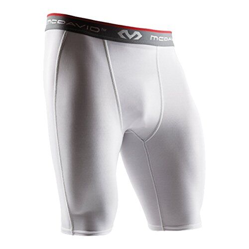 Mcdavid Compression Pantaloni Uomo, Bianco (White), Taglia Produttore: XL