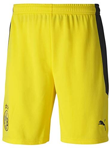 Puma BVB Shorts Replica, Pantaloncini Uomo, Ciber Giallo, M