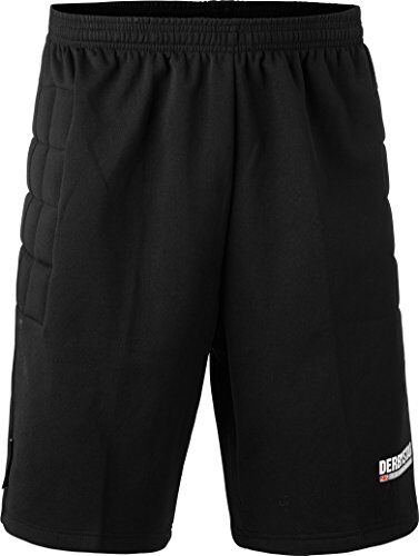 Derbystar Pantaloni da Portiere Uwe, Unisex, Torwarthose Uwe, Nero, XL