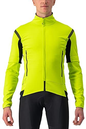 CASTELLI PERFETTO RoS 2 CONVERTIBLE JAC Giacca Uomo ELECTRIC LIME/DARK GRAY XL