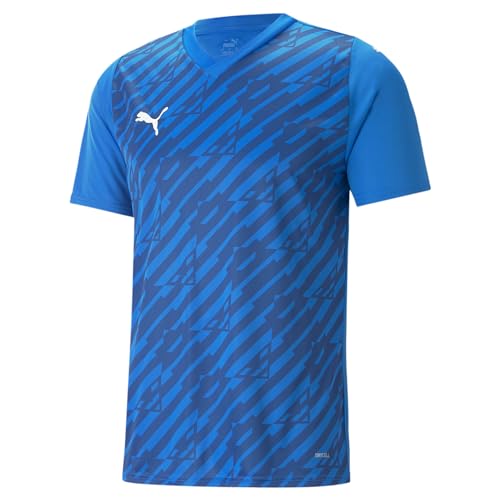 Puma teamULTIMATE Jersey, Maglietta Men's, Limonata Blu Elettrico