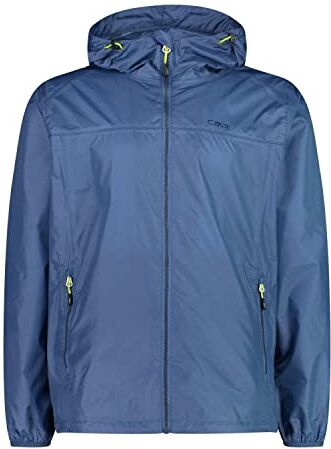 CMP Giacca Pioggia In Poliestere Antistrappo Da Uomo, Dusty Blue, S