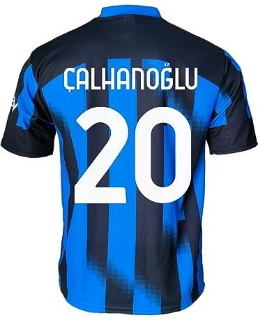 Inter Replica Maglia Home Kit 2023-2024, Unisex-Adulto, NeroAzzurro, 10 Anni